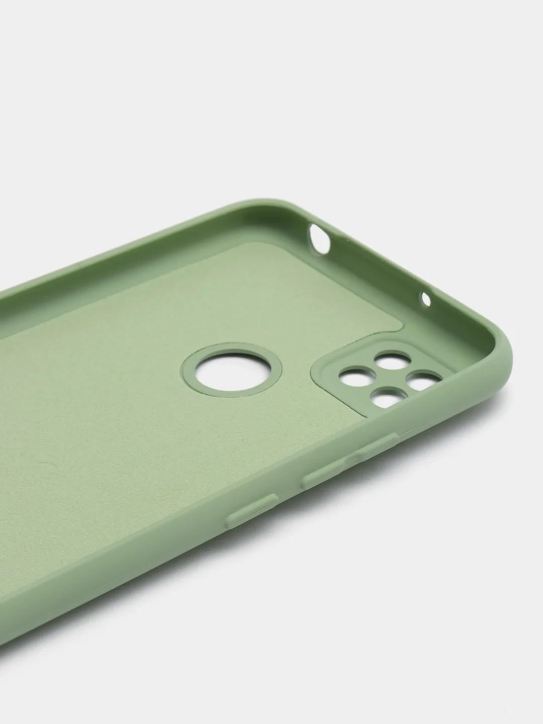 Мятный чехол Xiaomi Redmi 9C, Redmi 9C NFC, Redmi 10A (Редми 9С 9С НФС 10А)прозрачный силиконовый