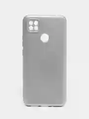 Серебряный чехол Xiaomi Redmi 9C, Redmi 9C NFC, Redmi 10A (Редми 9С 9С НФС 10А)прозрачный силиконовый