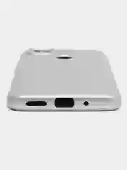 Серебряный чехол Xiaomi Redmi 9C, Redmi 9C NFC, Redmi 10A (Редми 9С 9С НФС 10А)прозрачный силиконовый