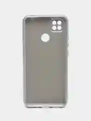 Серебряный чехол Xiaomi Redmi 9C, Redmi 9C NFC, Redmi 10A (Редми 9С 9С НФС 10А)прозрачный силиконовый