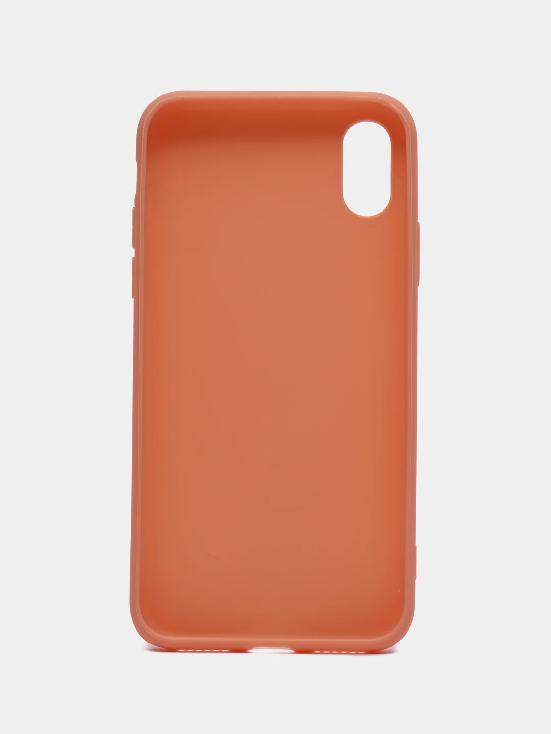 Коралловый меланж чехол на iPhone X, XS. Защитный, противоударный бампер на айфон X, XS