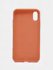 Коралловый меланж чехол на iPhone X, XS. Защитный, противоударный бампер на айфон X, XS