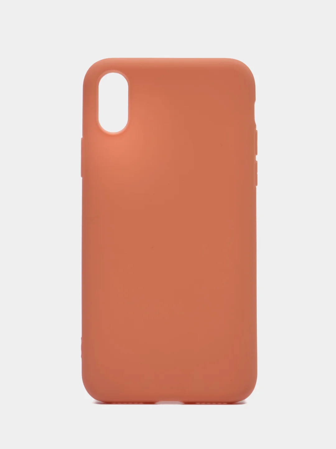 Коралловый меланж чехол на iPhone X, XS. Защитный, противоударный бампер на айфон X, XS