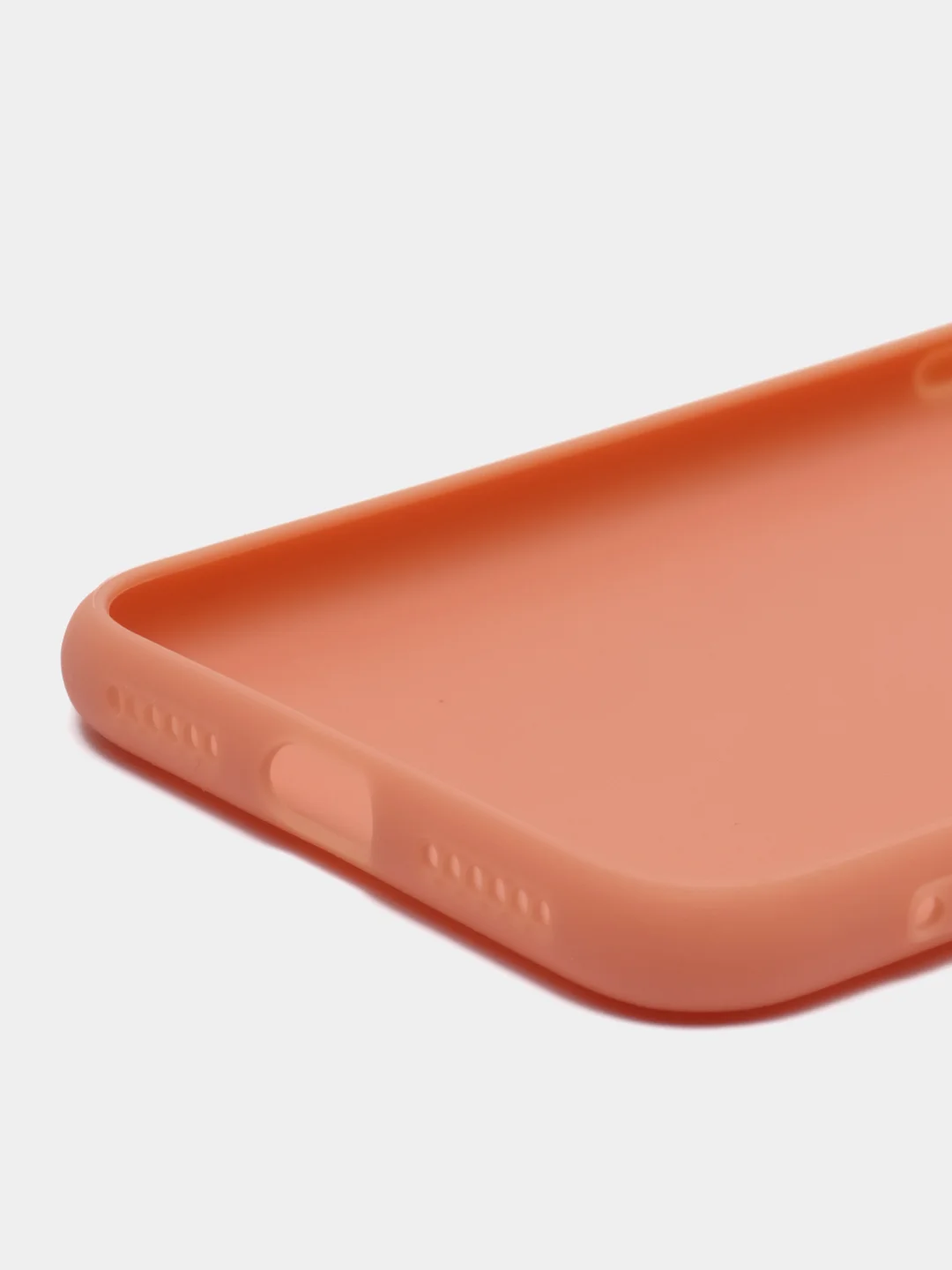 Коралловый меланж чехол на iPhone X, XS. Защитный, противоударный бампер на айфон X, XS