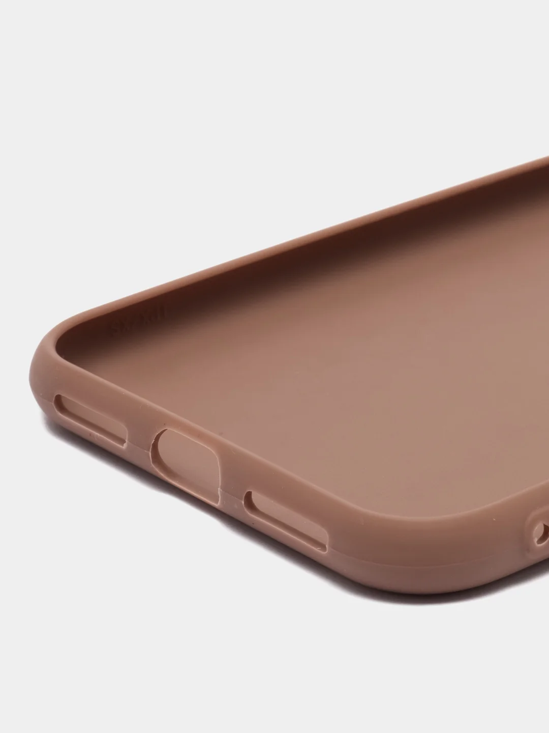 Коричневый чехол на iPhone X, XS. Защитный, противоударный бампер на айфон X, XS