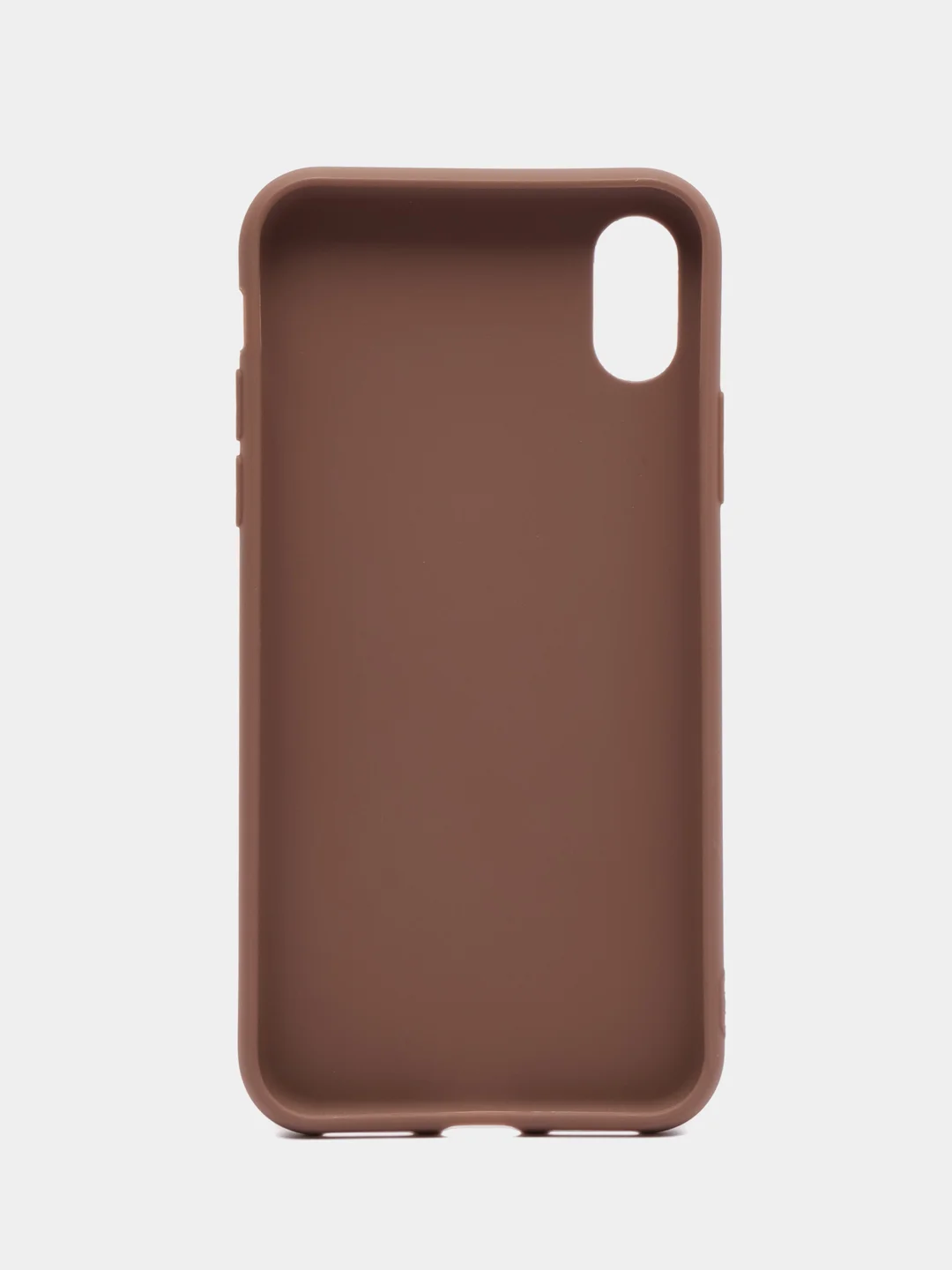 Коричневый чехол на iPhone X, XS. Защитный, противоударный бампер на айфон X, XS