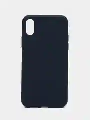 Темно-синий чехол на iPhone X, XS. Защитный, противоударный бампер на айфон X, XS