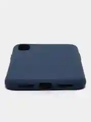 Темно-синий чехол на iPhone X, XS. Защитный, противоударный бампер на айфон X, XS