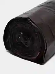 Черный мешки для мусора на шнурке