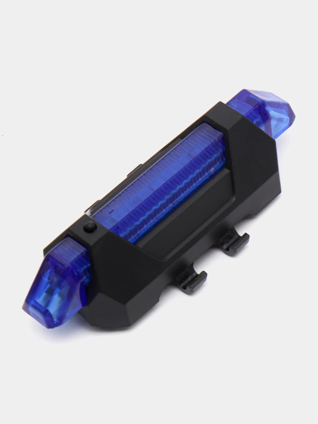 Синий фонарь велосипедный перезаряжаемый от USB