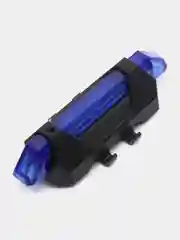 Синий фонарь велосипедный перезаряжаемый от USB