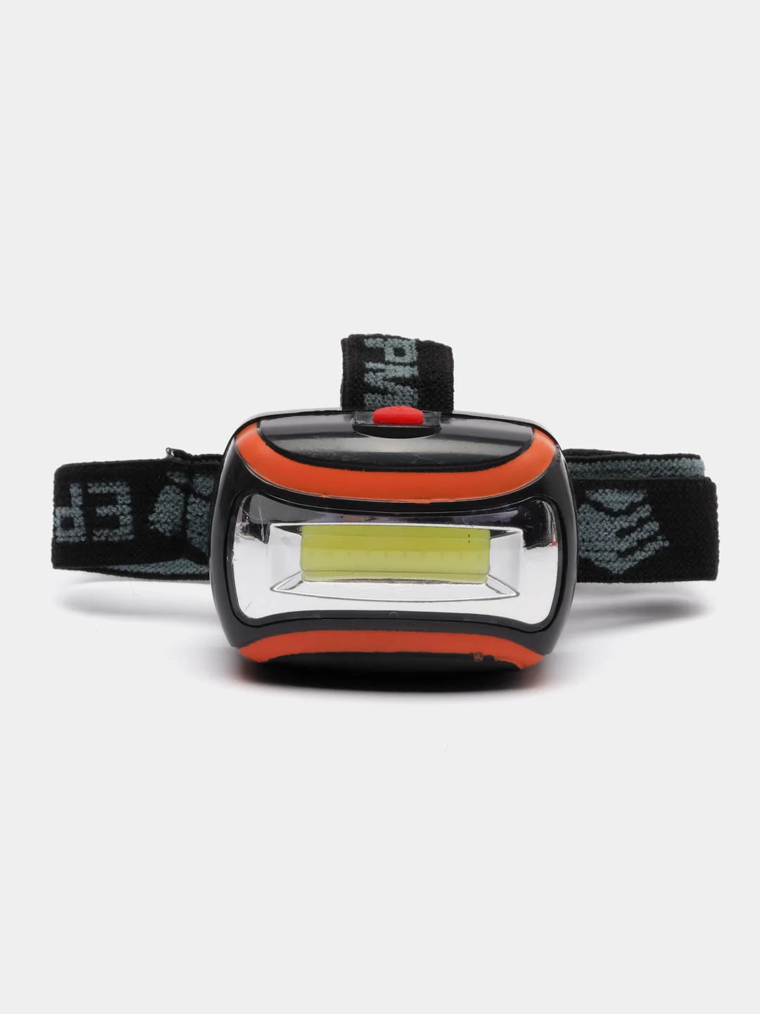 Черный фонарь налобный, светодиодный COB LED 0,65 Вт, на батарейках 3xAAA, мощностью 65 Лм