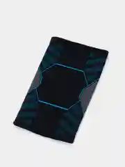 Черный бандаж на колено, компрессионный, БОК-01