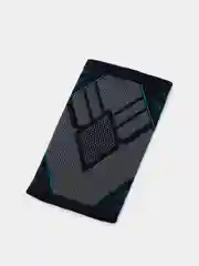 Черный бандаж на колено, компрессионный, БОК-01