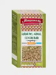 Гарнир бурый рис, киноа, семена льна, ОМЕГА 3