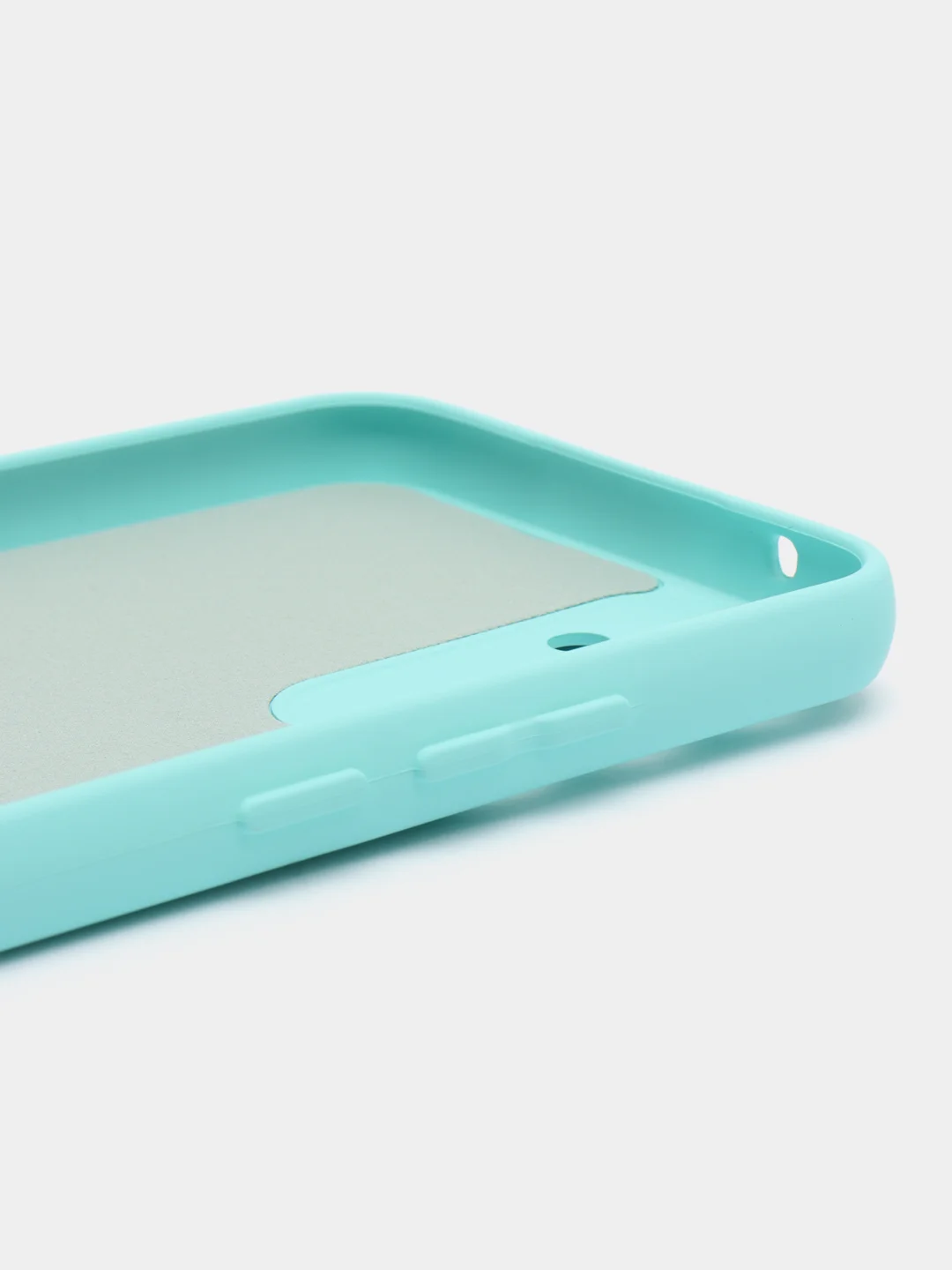 Бирюзовый чехол силиконовый для Samsung Galaxy A34 / Самсунг Галакси А34 Silicone Cover