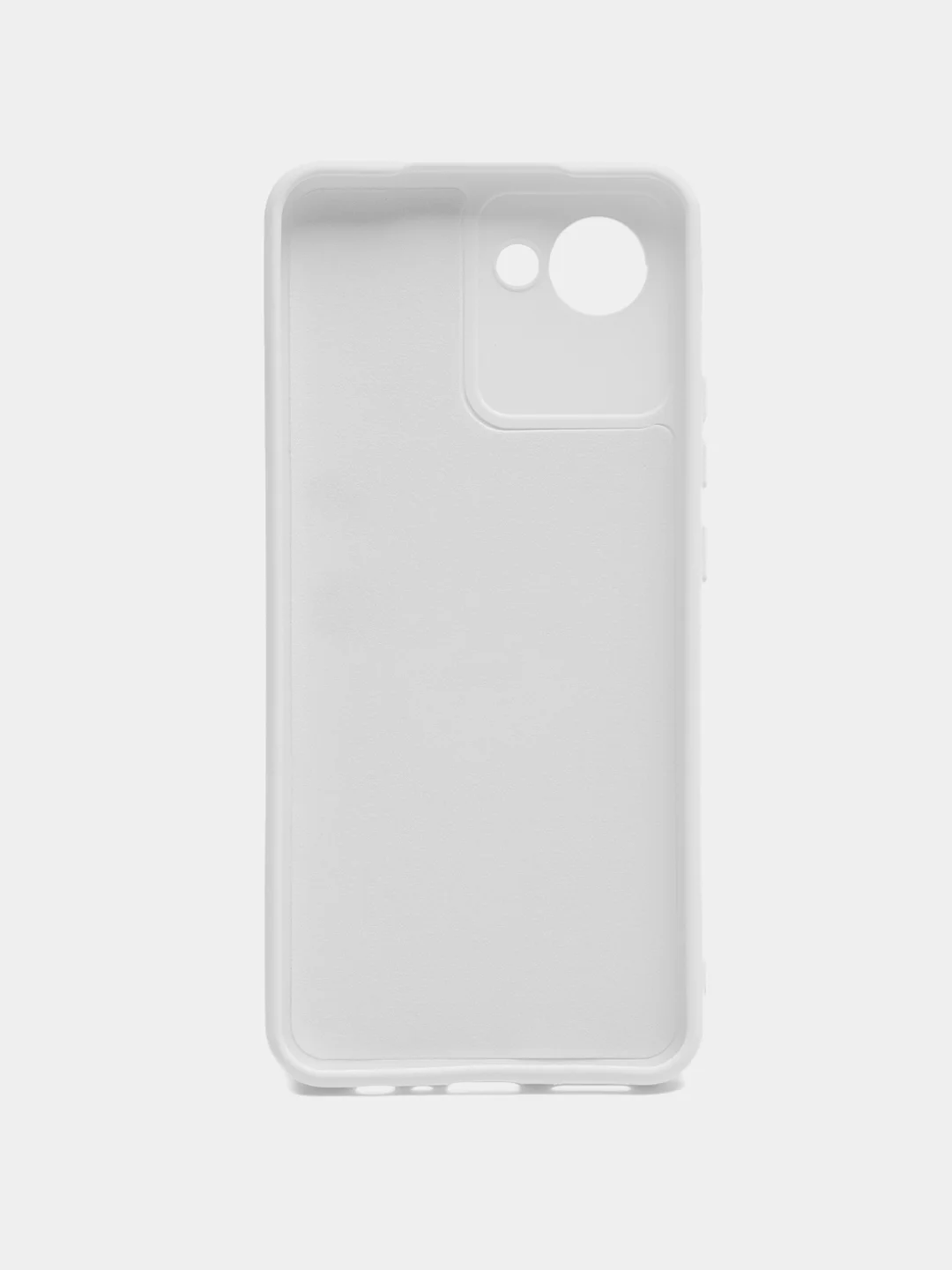 Белый силиконовый чехол для Realme C30, C30S, 50i PRIME (Реалми С30 С30С 50 ай Прайм) прозрачный