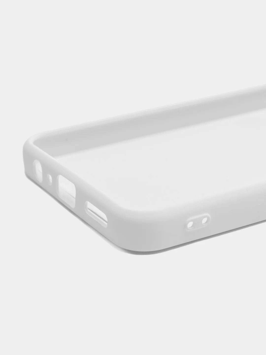 Белый силиконовый чехол для Realme C30, C30S, 50i PRIME (Реалми С30 С30С 50 ай Прайм) прозрачный