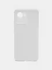 Белый силиконовый чехол для Realme C30, C30S, 50i PRIME (Реалми С30 С30С 50 ай Прайм) прозрачный