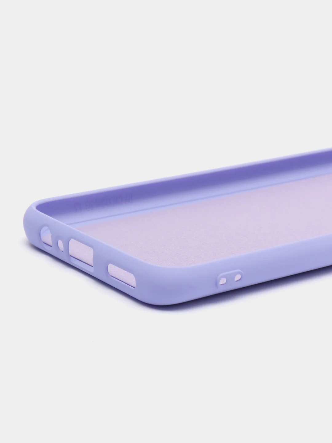 Лавандовый чехол силиконовый для Huawei Honor X7 / Хуавей Хонор Х7 Silicone Cover