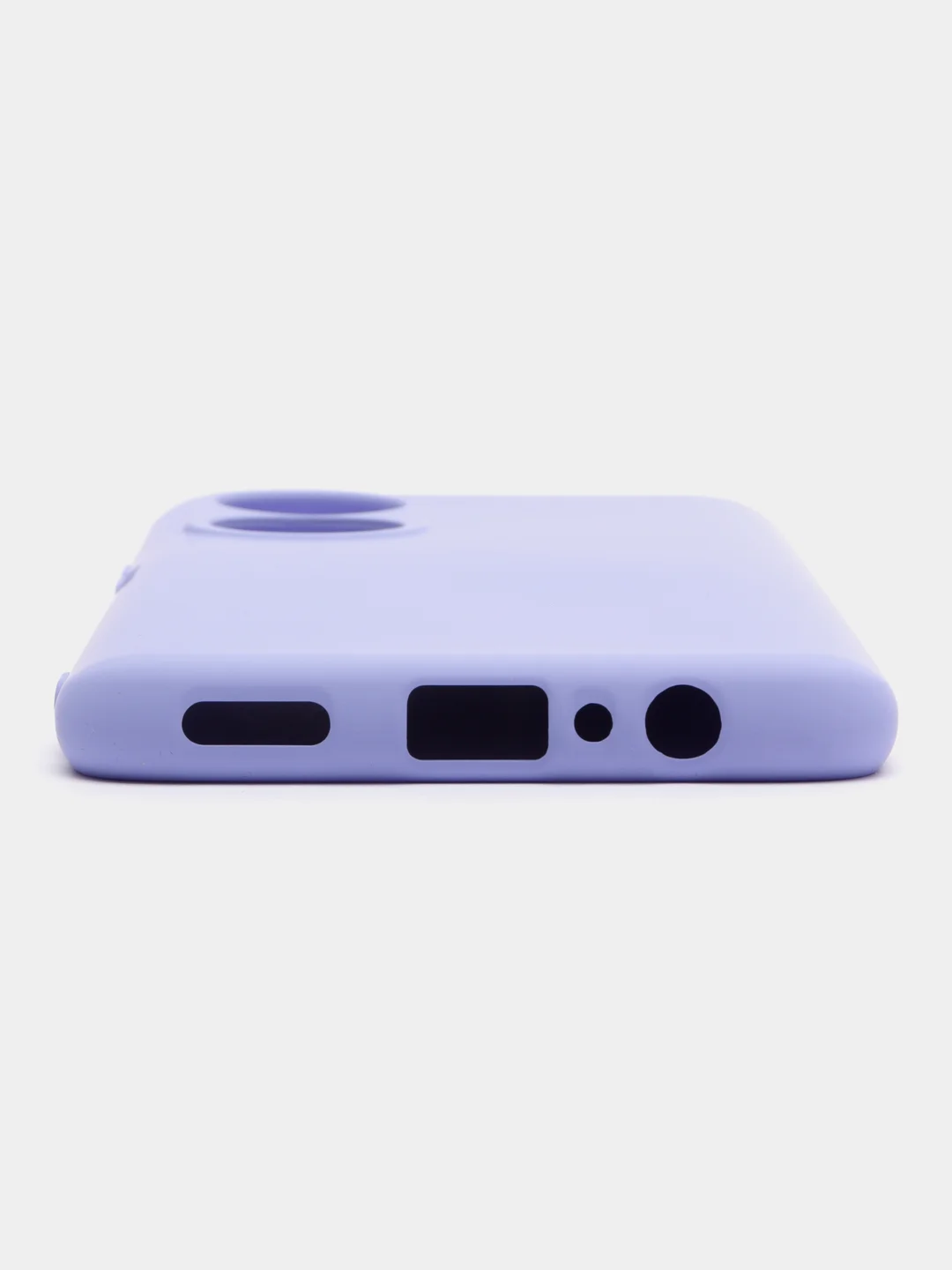 Лавандовый чехол силиконовый для Huawei Honor X7 / Хуавей Хонор Х7 Silicone Cover