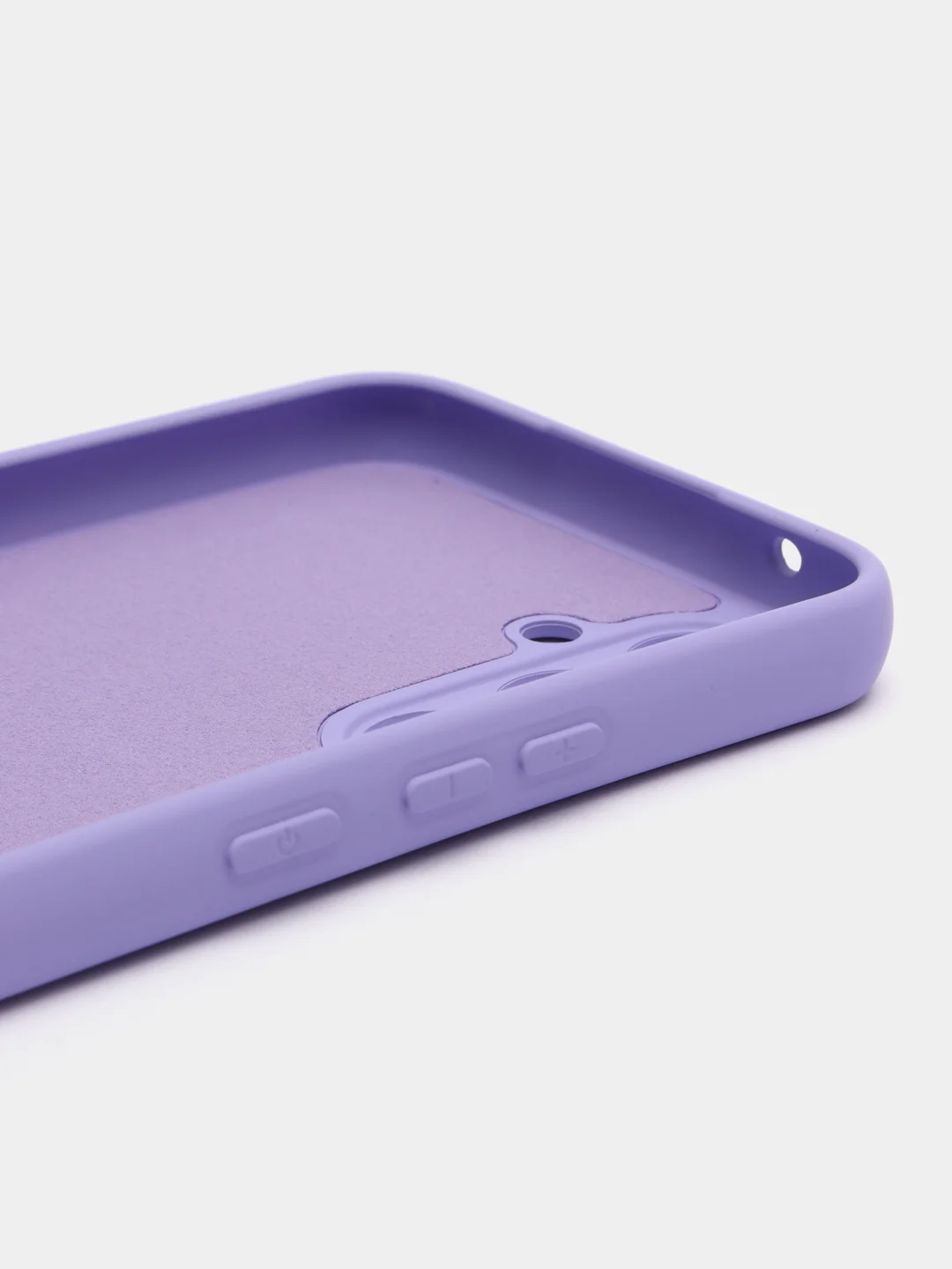 Сиреневый чехол силиконовый для Samsung Galaxy A54 / Самсунг Галакси А54 Silicone Cover
