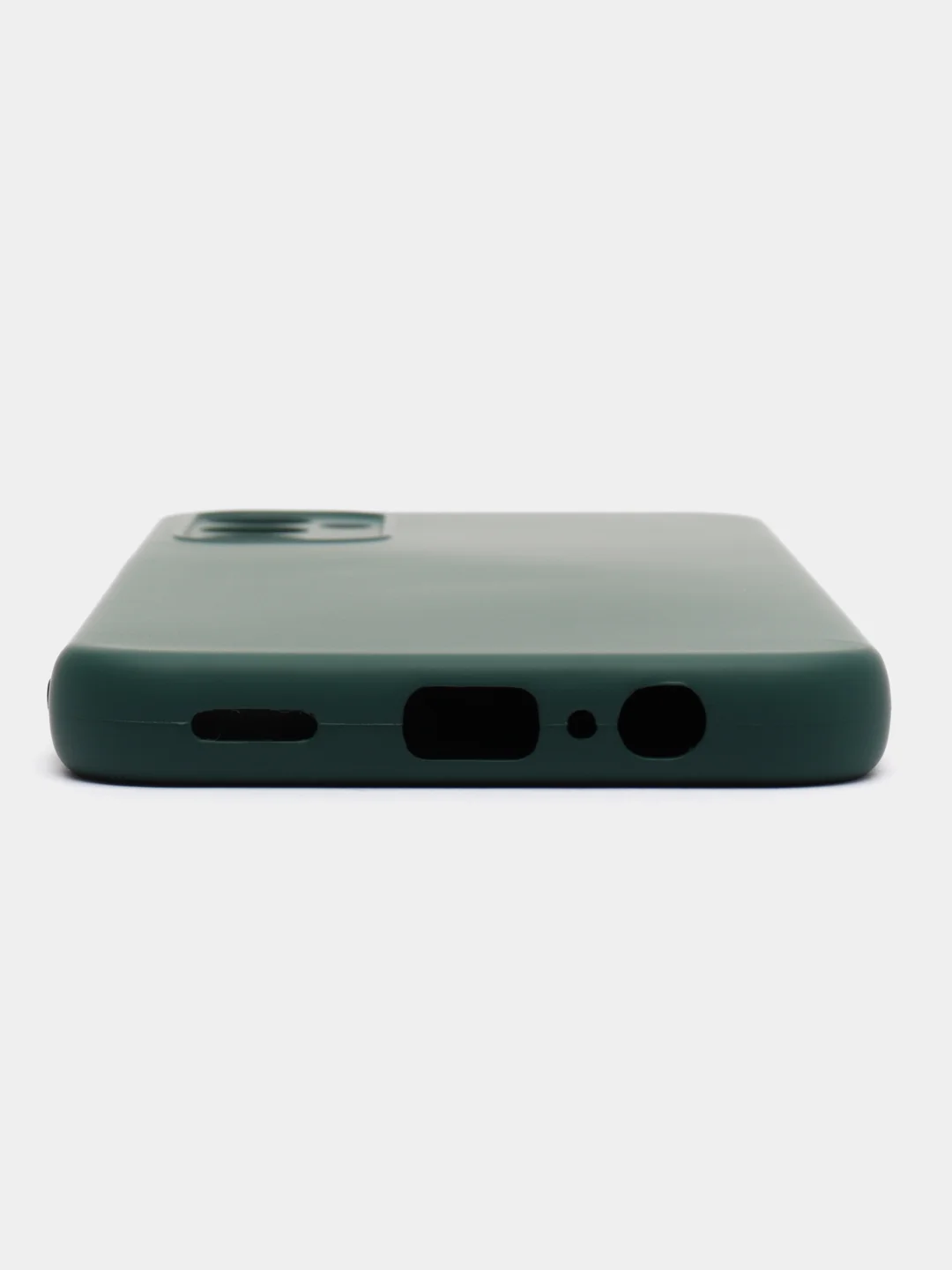 Зелёный хаки чехол силиконовый для Samsung Galaxy A14 (Самсунг Галакси А14 Silicone Cover)