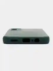 Зелёный хаки чехол силиконовый для Samsung Galaxy A14 (Самсунг Галакси А14 Silicone Cover)