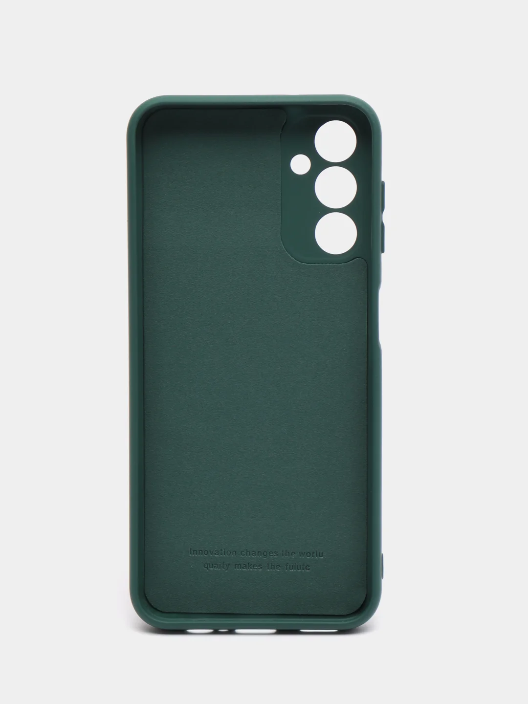 Зелёный хаки чехол силиконовый для Samsung Galaxy A14 (Самсунг Галакси А14 Silicone Cover)