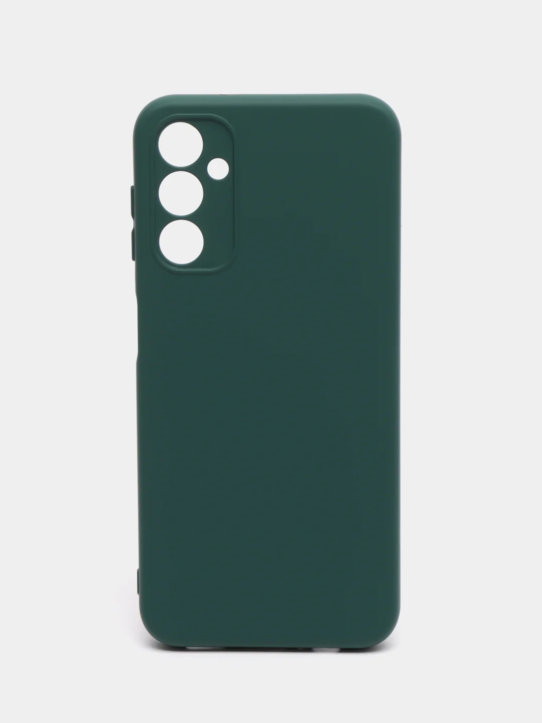 Зелёный хаки чехол силиконовый для Samsung Galaxy A14 (Самсунг Галакси А14 Silicone Cover)