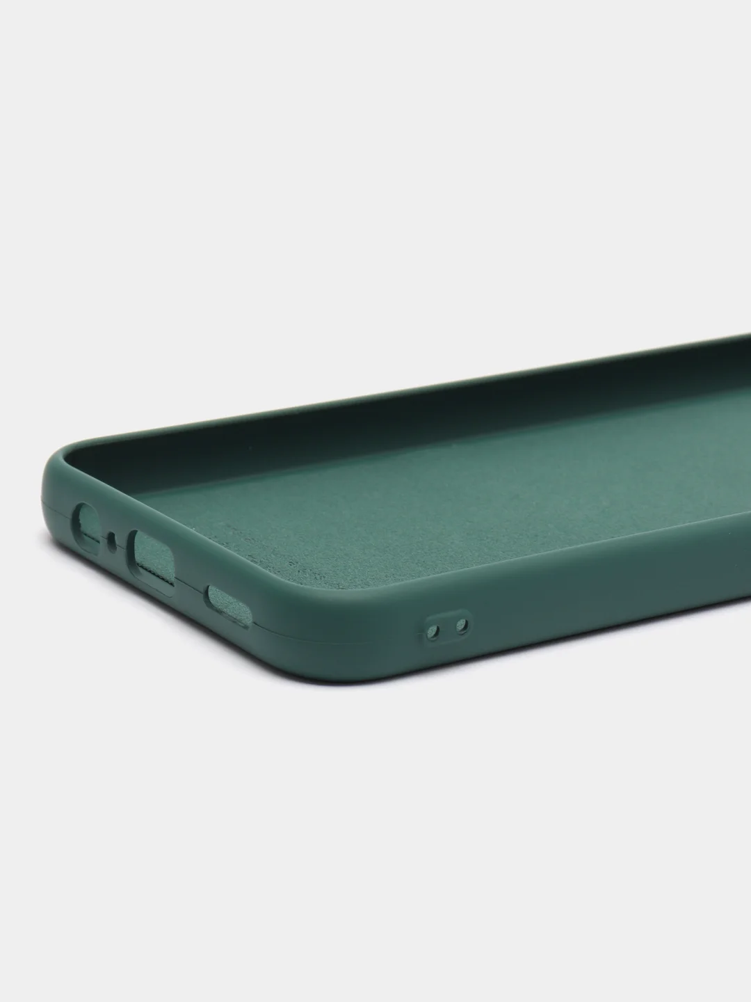 Зелёный хаки чехол силиконовый для Samsung Galaxy A14 (Самсунг Галакси А14 Silicone Cover)