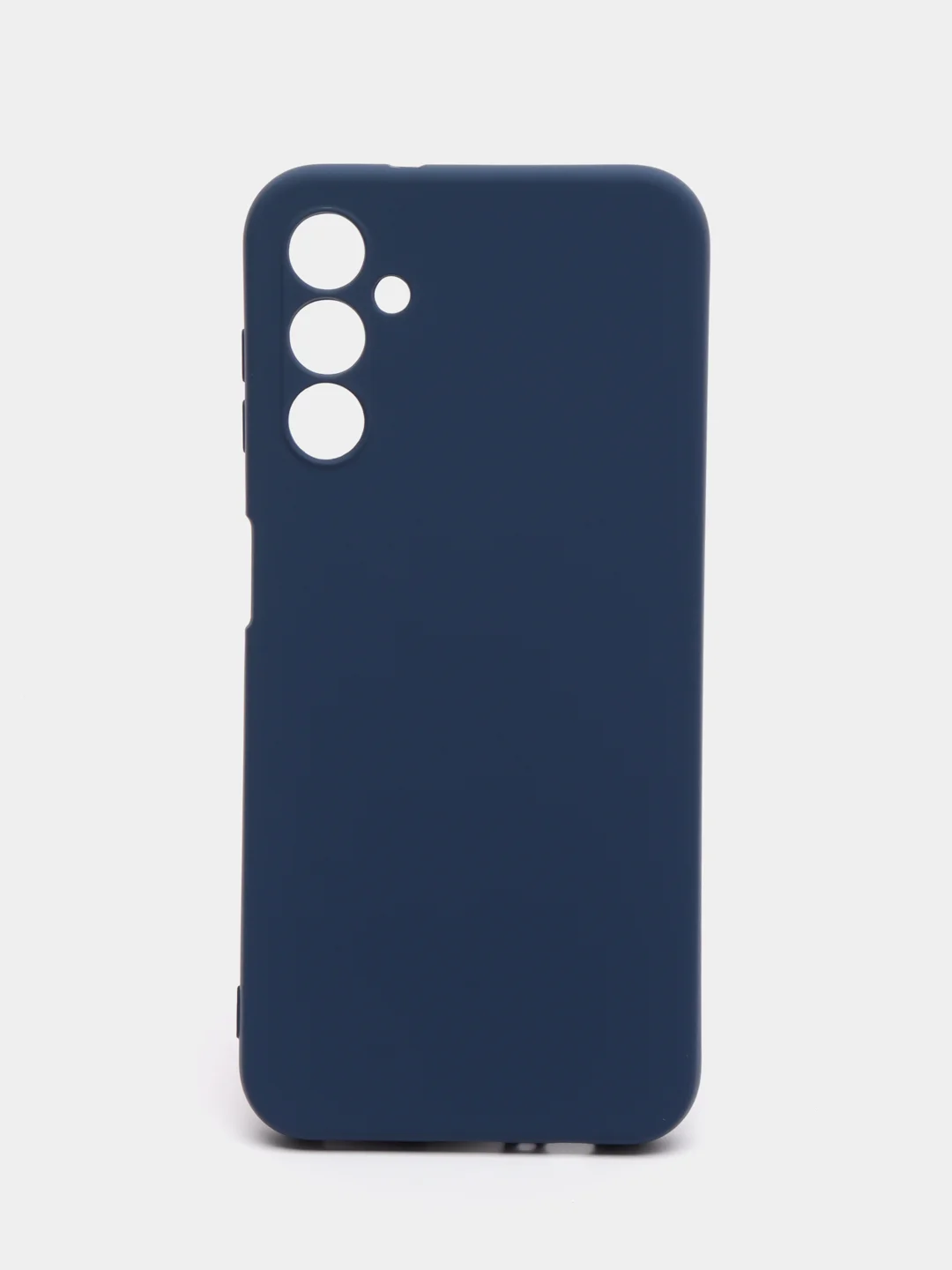 Темно-синий чехол силиконовый для Samsung Galaxy A14 (Самсунг Галакси А14 Silicone Cover)