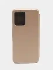 Золотой чехол-книжка для Xiaomi Poco X5 (Сяоми Поко Х5)
