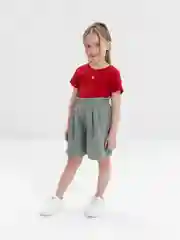 Мятный шорты для девочки