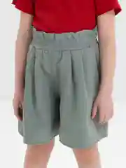 Мятный шорты для девочки