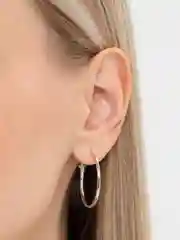 Серьги кольца Конго