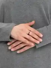 Черный кольцо с сердцем/ кольцо белое / кольцо чёрное / кольцо из бисера