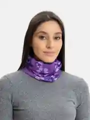 Фиолетовый повязка-снуд многофункциональная