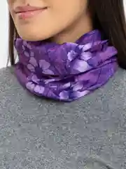 Фиолетовый повязка-снуд многофункциональная