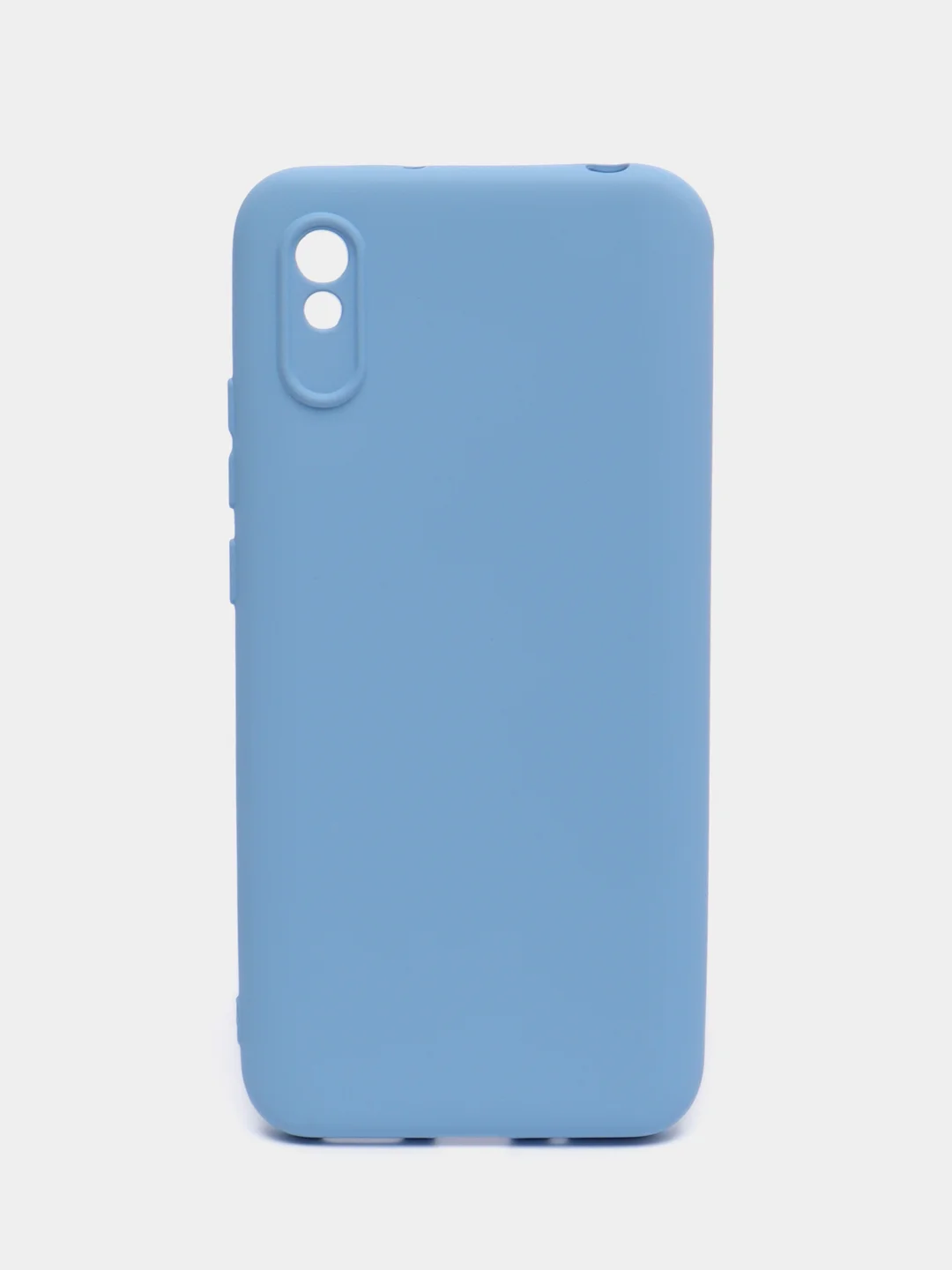 Лавандовый силиконовый чехол на Xiaomi Redmi 9A ( Сяоми Редми 9А ) прозрачный, с подкладом