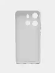 Белый чехол для Tecno Spark GO 2023 / Tecno Pop 7 / Tecno Pop 7 Pro прозрачный силиконовый