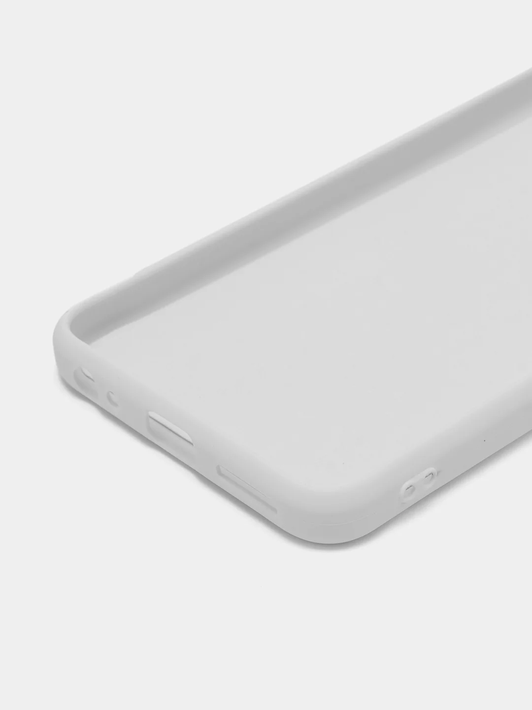 Белый чехол для Tecno Spark GO 2023 / Tecno Pop 7 / Tecno Pop 7 Pro прозрачный силиконовый