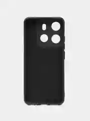 Черный чехол для Tecno Spark GO 2023 / Tecno Pop 7 / Tecno Pop 7 Pro прозрачный силиконовый
