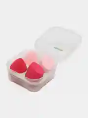 Розовый спонжи для макияжа 4 шт. Beauty Shine