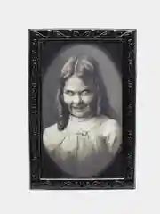 Угольный картины на Хэллоуин. Страшные 3D картины на стену. Атрибуты праздника, тематических игр