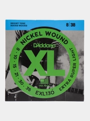 Струны для электрогитары DAddario EXL130 Nickel Wound Extra Super Light 10/38