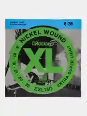 Струны для электрогитары DAddario EXL130 Nickel Wound Extra Super Light 10/38