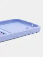 Лавандовый чехол для Samsung Galaxy S23 Plus, Самсунг С23 Плюс силиконовый, с карманом для карты