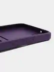 Пурпурный чехол для Samsung Galaxy S23 Plus, Самсунг С23 Плюс силиконовый, с карманом для карты