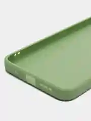 Зеленый силиконовый чехол для Xiaomi Poco M3 (Сяоми Поко М3), прозрачный